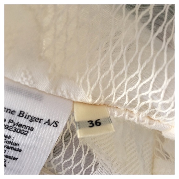 NWT MALENE BIRGER LACE TOP - Picture 6 of 7